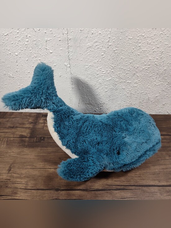 Jellycat Other - Jellycat Wally Whale Blue Soft Stuffed Plush Medium